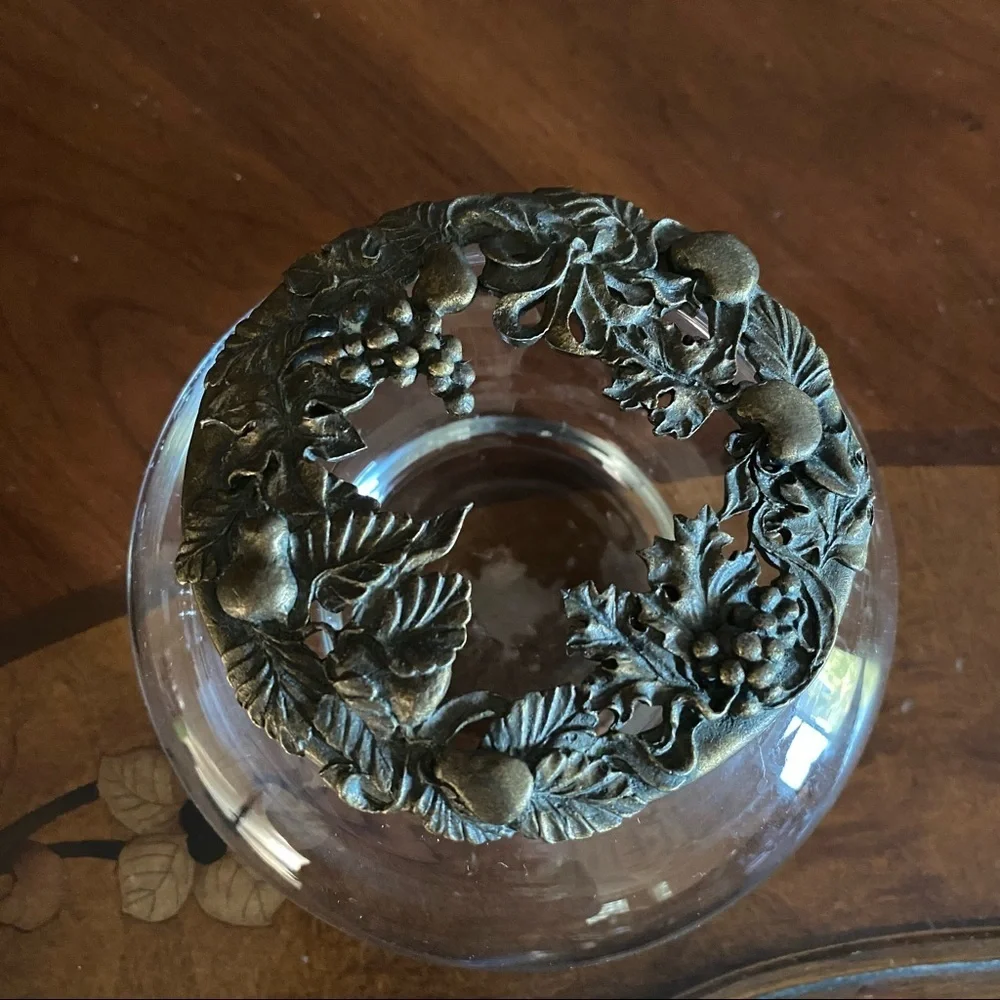 Rawcliffe Brass 1995 Garden Candle holder